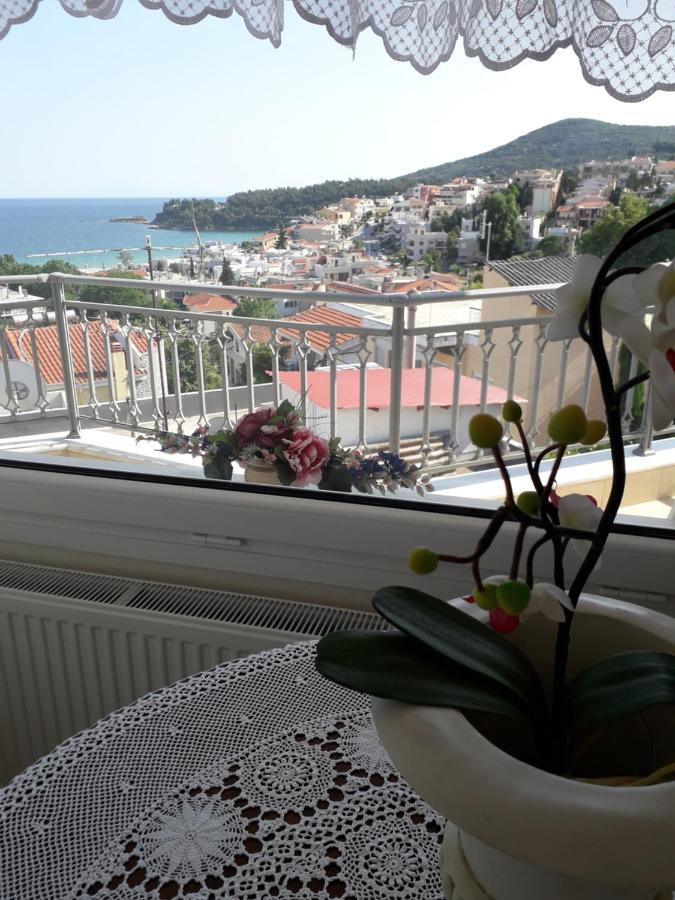 Great Sea View Apartment Kavala Exteriér fotografie